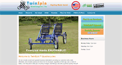 Desktop Screenshot of gotwinspin.com